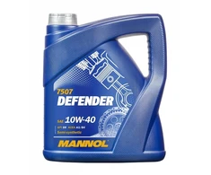 Motoreļļa Mannol Defender 10W - 40, daļēji sintētiska, 5 l