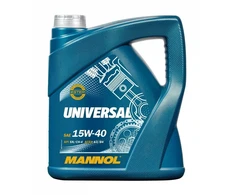 Motoreļļa Mannol Universal 15W - 40, minerālu, 5 l