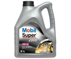 Mobil Alyva SUPER 2000x1 10W/40 pusiau sintetinė varikliams 4 L