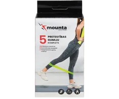 Mounta Pasipriešinimo gumų rinkinys 5vnt.