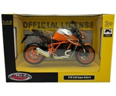 MSZ Lieto metalo KTM 1290 Super Duke R motociklo modelis, mastelis 1:12