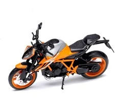 MSZ Lieto metalo KTM 1290 Super Duke R motociklo modelis, mastelis 1:12
