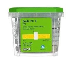 Vinys Essve F18; 1,2×25 mm; 0°; 7000 vnt.; blizgaus cinkavimo