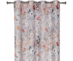 Domoletti CURTAIN GEORGIA 140X260 RINGS Pilkas N