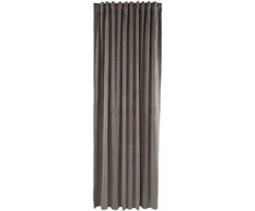 Naktinės užuolaidos Domoletti Velvet W537628/06, šviesiai pilkos, 140 cm x 260 cm