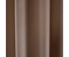 Naktinės užuolaidos Domoletti Velvet W537628/31, šviesiai rudos spalvos, 140 cm x 260 cm