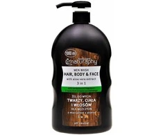 Naturaphy Šampūnas dušo želė 1000ml su alavijais Vyriškas