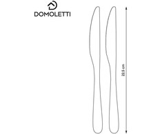 Domoletti HANGER 2 PCS TABLE KNIFE ECO* SEGNO