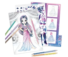 Nebulous Stars Creative Kit Fashion Sketchbook-Astral
