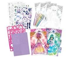 Nebulous Stars Creative Kit Fashion Sketchbook-Astral