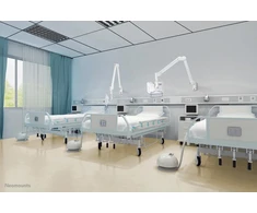 „Neomounts NEWSTAR“ medicininis plokščio ekrano sieninis laikiklis (162 CM ilgio / 170 CM aukščio) 10–27" Baltas
