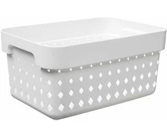 Seuol Plastikinė dėžė Seoul PLAST TEAM S/26x18 x12.6cm balta