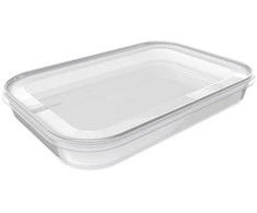 NHG Plastikinė dėžutė maistui užšaldyti Plast Team 1.5l/29.5x19x3.9cm Helsinki