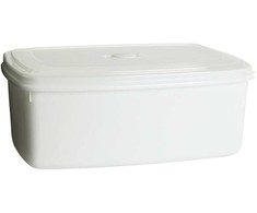 NHG Maisto laikymo indas Micro Box 5.1L Balta