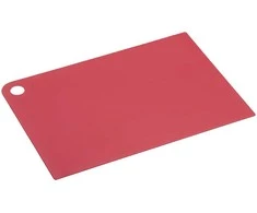 NHG Plastikinė pjaustymo lentelė Plast Team 34.5x24.5x0.2cm raudona