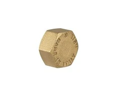 Nobeigums TDM Brass 107, 1", misiņš