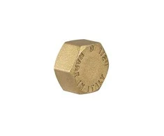 Nobeigums TDM Brass 107, 1", misiņš