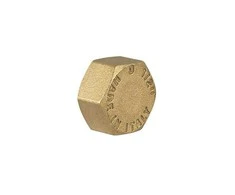 Aklė TDM Brass 107, 3/4", žalvaris