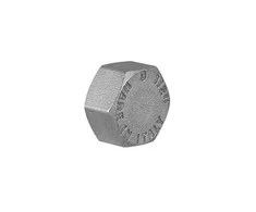 Nobeigums TDM Brass 107N, 1/2", niķelis