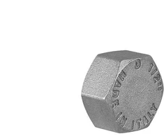 Nobeigums TDM Brass 107N, 1/2", niķelis