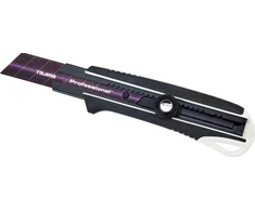 Laužomųjų ašmenų peilis TAJIMA Razar Juodas Blade DC661W, 18.5 cm, plastikas/metalas, 1 vnt.
