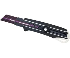 Laužomųjų ašmenų peilis TAJIMA Razar Juodas Blade DC661W, 18.5 cm, plastikas/metalas, 1 vnt.