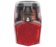 None Rear light AXA RUN COMPACT BATT/ON-OFF/SMOKED/CARD