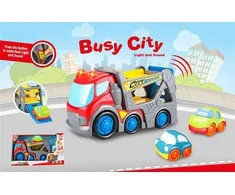 None Auto pārvadātājs Busy City DHTS10359J, sarkana