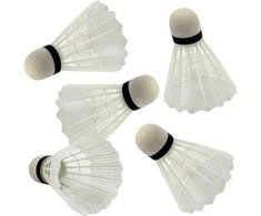 Bikuvalt Badmintono volanai Komplektas 5 vnt.