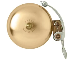 Basil PORTLAND BELL BRASS dviračio varpas 55mm, klasikinis, varinis (BAS-50420)