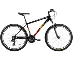 Dviratis Romet Rambler R6.0 2025 juodas-oranžinis-red-17" / M (Dydis: 17" / M)
