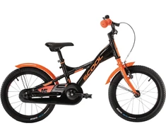 None Vaikiškas dviratis S´COOL XXlite, 16" juodai oranžinis