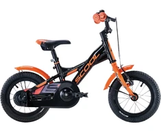 None Children's bicycle S'Cool XXlite, 12" juodas-oranžinis