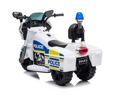 None Nežinomas Vaikiškas elektrinis motociklas Police, mėlyna/balta