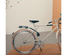 None Vaikiška kėdutė su rėmo priedu URBAN IKI Ta-ke BIO, Haniwa ruda/Bincho juoda