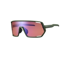 None Goggles SHIMANO Technium Ridescape Off-Road Dark Olive, žalias