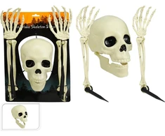 Party Deco Nežinomas DEKORACIJA SODO SKELETAS 3 DALIŲ