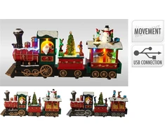 None Decoration Train with LED. ACJ000570. 17.5 cm. 38 cm