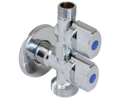 None Dekoratyvinis ventilis MT 4407. kombinuotas. 1/2X3/4X3/8