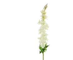 None Nežinomas Dirbtinė gėlė Delfinija, balta sp., 102 cm