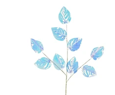 None Nežinomas Dirbtinė šakelė Decoris Holographic, žydra, 68 cm