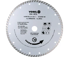 Vorel Turbo deimantinis diskas 230mm 08755