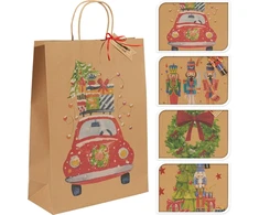 None Gift bag Kraft. 30 cm x 40 cm
