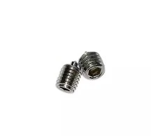 None Nežinomas Durų rankenos varžtelis M6, metalas, chromo, 10 vnt.