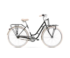 Dviratis Romet Luiza LUX 2025 juodas-21" / L (Dydis: 21" / L)