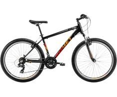 Dviratis Romet Rambler R6.0 2025 juodas-oranžinis-red-17" / M (Dydis: 17" / M)