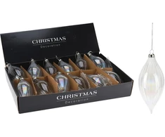 None Christmas Tree toy ABR410300. transparent. glass
