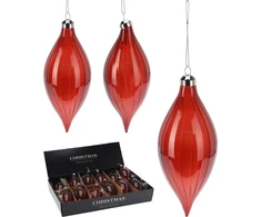 None Christmas Tree toy ABR410330. red. glass