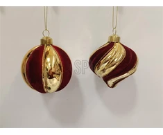 None Christmas Tree toy ABR825340. auksinis/red