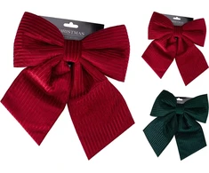 Mica Decorations Christmas Tree toy Bow. red/žalias. 30 cm